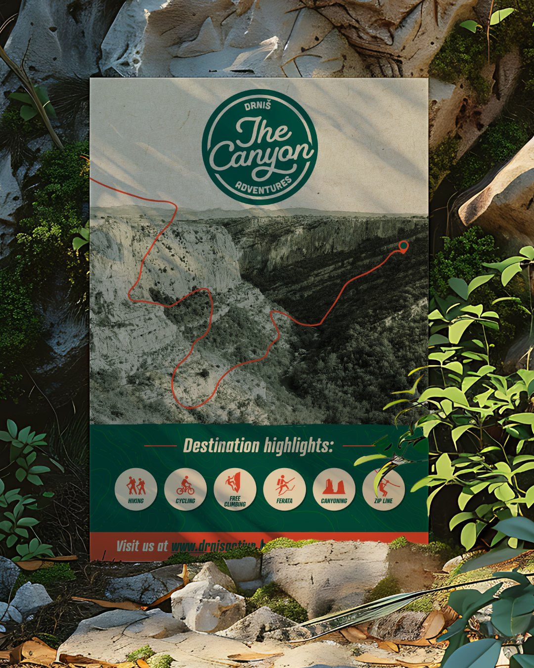 The Canyon brand identity.