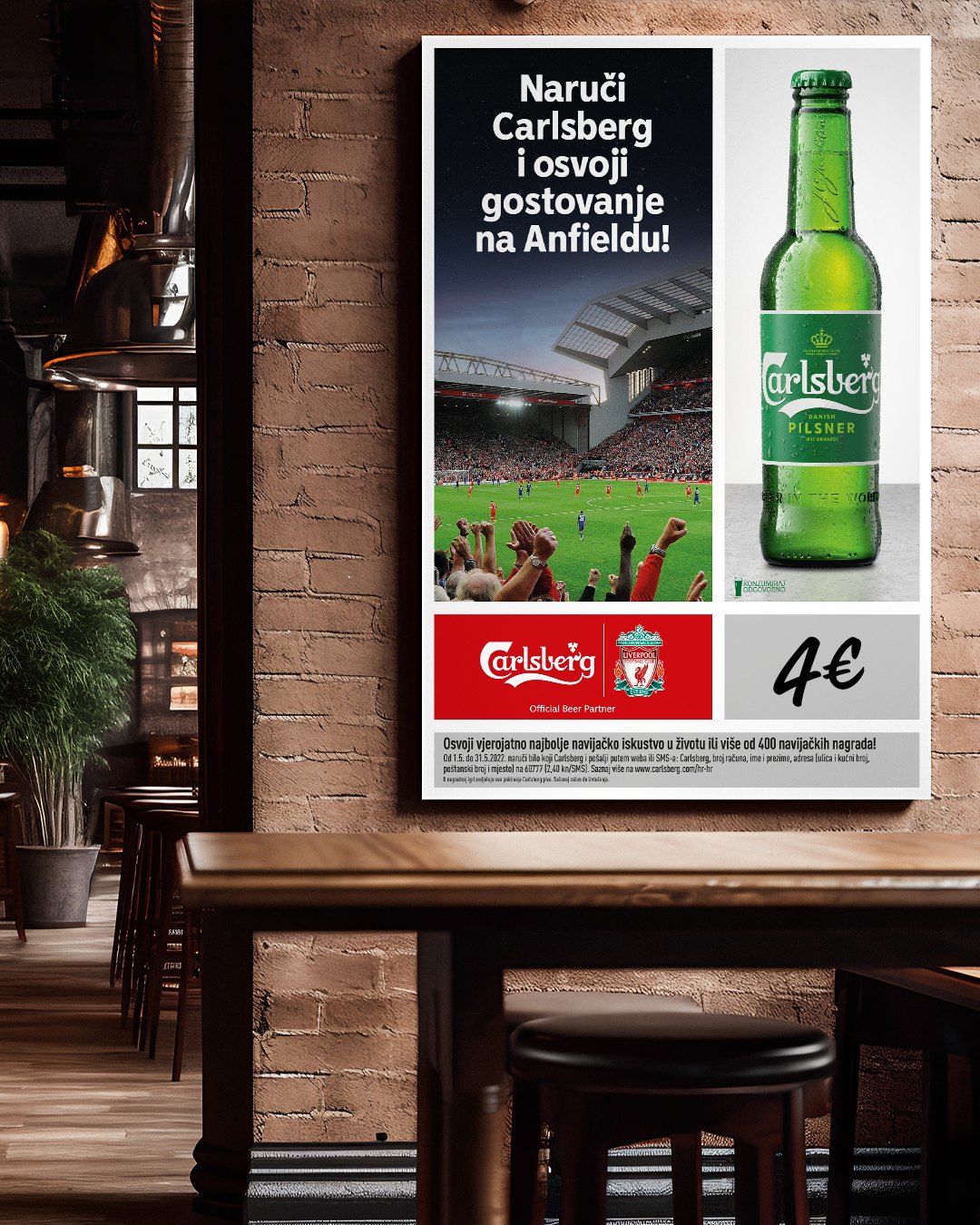 Carlsberg and Liverpool FC prize promotion.